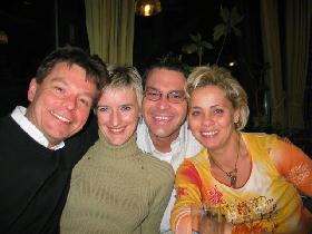 Peter K, Anja, Armin und Christiana