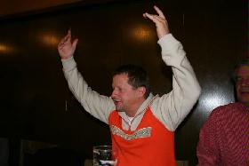 die Hände zum Himmel.....